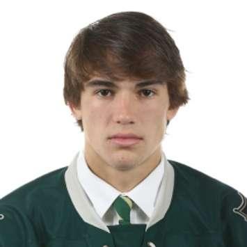 Dalton Duhart of the London Knights. Photo courtesy of London Knights official website/OHL.