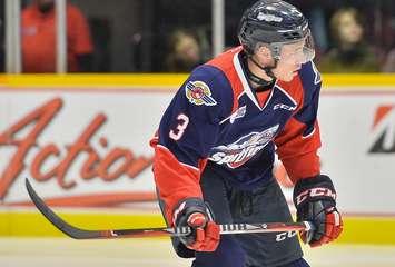 Grayson Ladd of the Windsor Spitfires. Photo courtesy Terry Wilson/OHL Images.