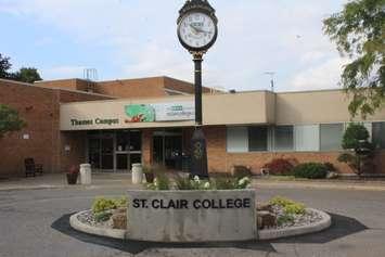 Clock ticking on possible St Clair College strike. Sept 29, 2017. (Photo by Paul Pedro)