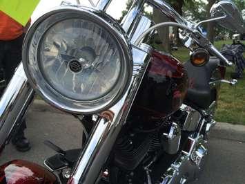 Motorcycles, food and music were all on display at Chatham-Kent's annual BikeFest held at Tecumseh Park in downtown Chatham on August 23, 2014. (Photo by Ricardo Veneza)