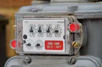 Natural gas meter. © Can Stock Photo / jay72274