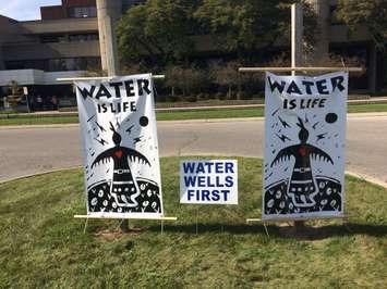 Water Wells First cannot continue unlawful protests at North Kent Wind sites. Oct 02, 2017. (Photo by Paul Pedro)