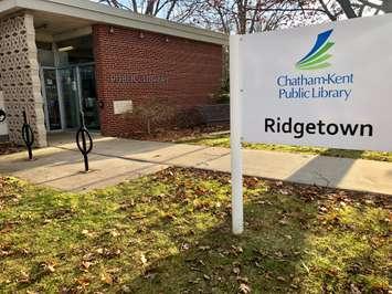 Ridgetown Public Library on December 11, 2019 (Photo by Allanah Wills)