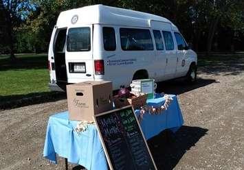 The CK Mobile Maket van (Photo courtesy of the Mobile Market)