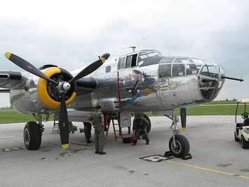 ''Yankee Warrior'' as seen at Wood County Airport in Ohio on September 8, 2007. (Photo by Dustin M. Ramsey)