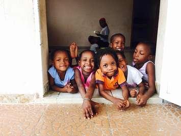 Children inside the Rise  House Safe Haven in Haiti. (Photo via Rise House International) 