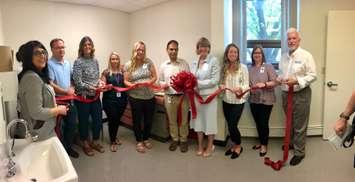 Chatham-Kent Health Alliance celebrating the official launch of it's Rapid Access to Addiction Medicine  clinic with a ribbon-cutting ceremony on August 13, 2019. (Photo by Allanah Wills)