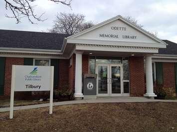 The Tilbury Branch of the Chatham-Kent Public Library. (Photo by Matt Weverink)
