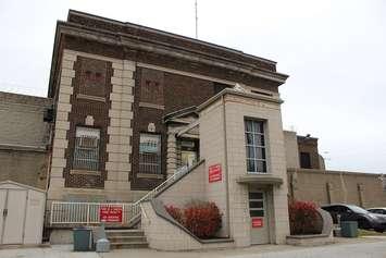 The Windsor Jail, built in 1925, (Photo by Maureen Revait) 