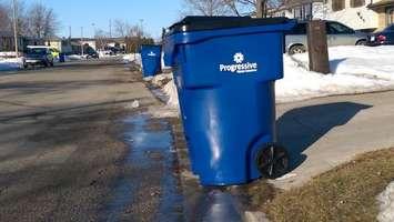 Progressive Waste Solutions has launched a pilot program in both Tilbury and Wallaceburg, dropping off garbage bins on a trial basis with the option to buy. (Photo by Matt Weverink)