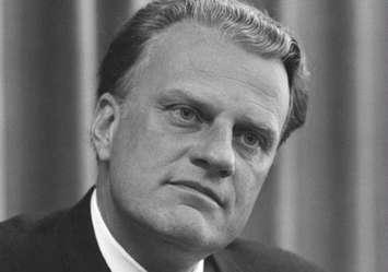 Photo of Rev. Billy Graham pictured in 1966. (Photo courtesy of the U.S. News & World Report collection at the Library of Congress.)