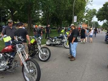 Motorcycles, food and music were all on display at Chatham-Kent's annual BikeFest held at Tecumseh Park in downtown Chatham on August 23, 2014. (Photo by Ricardo Veneza)